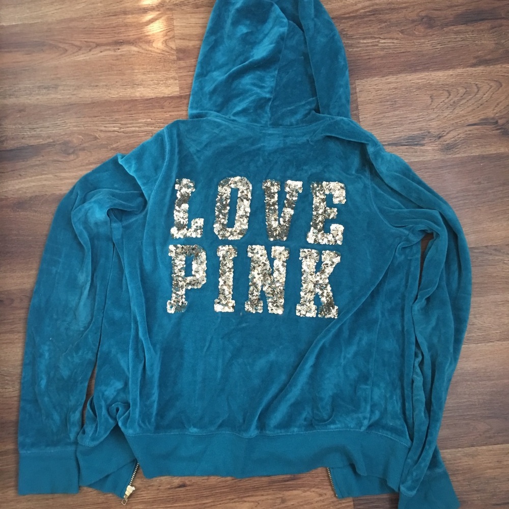 Victoria’s Secret pink zipper hoodie
